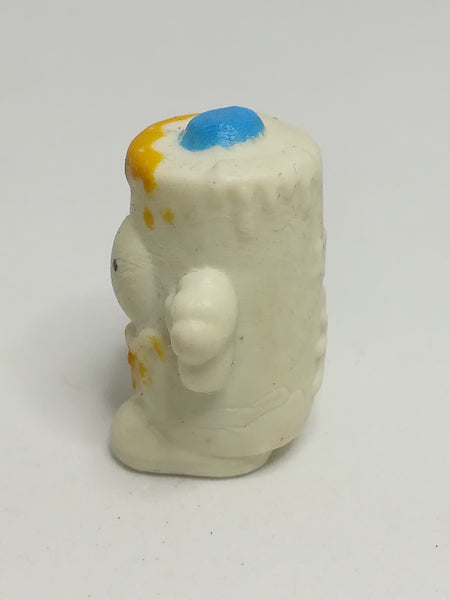 Miniature White & Yellow Pencil Popper Blue Hat (Miniature, suitable for printer's tray)