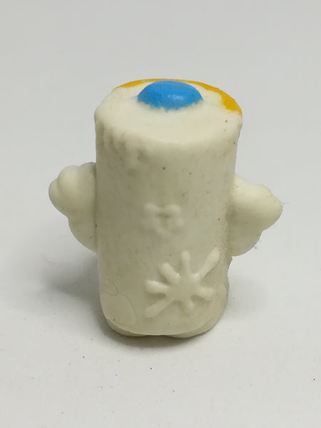Miniature White & Yellow Pencil Popper Blue Hat (Miniature, suitable for printer's tray)