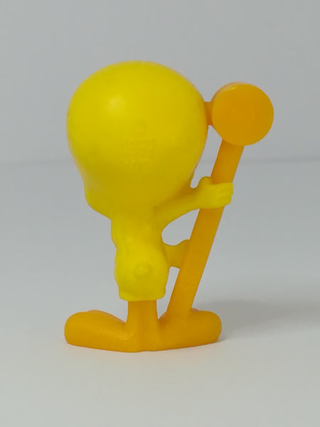 Miniature Tweety Holding Rubber Hammer (Miniature, suitable for printer's tray)
