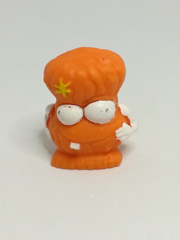 Miniature Orange & White Pencil Popper Halloween Pumpkin (Miniature, suitable for printer's tray)