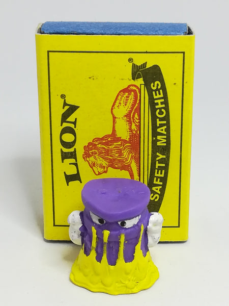 Miniature Purple & Yellow Angry Pencil Popper White Hands (Miniature, suitable for printer's tray)