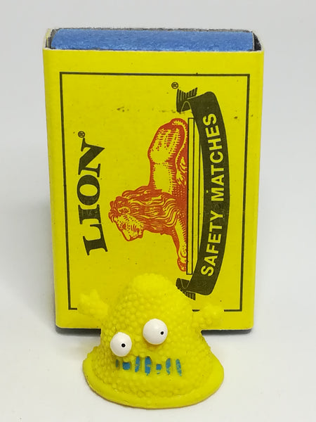Miniature Yellow Blue Lines on Tummy Pencil Popper (Miniature, suitable for printer's tray)