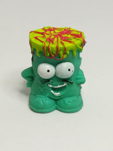 Miniature Turquoise Blue, Green & Red Pencil Popper White Big Eye & Black Moustache (Miniature, suitable for printer's tray)