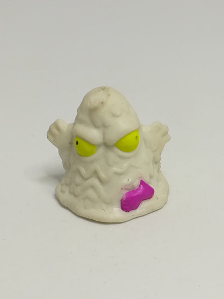 Miniature White Scary Pencil Popper Pink Bow & Yellow Eye (Miniature, suitable for printer's tray)