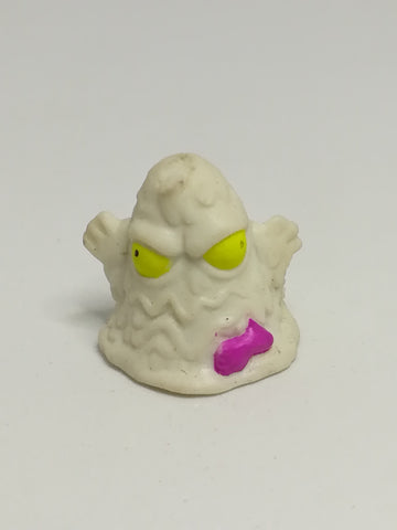 Miniature White Scary Pencil Popper Pink Bow & Yellow Eye (Miniature, suitable for printer's tray)