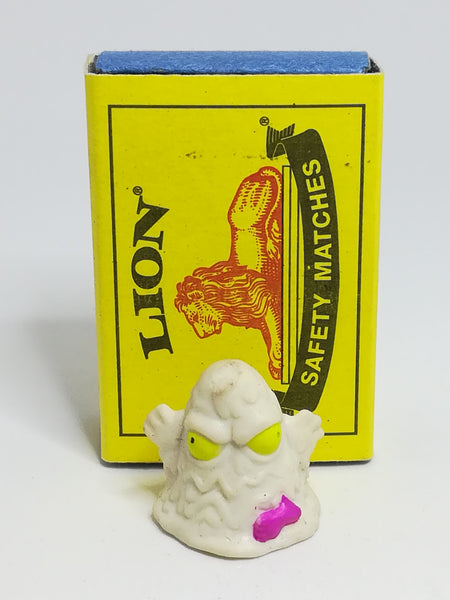 Miniature White Scary Pencil Popper Pink Bow & Yellow Eye (Miniature, suitable for printer's tray)