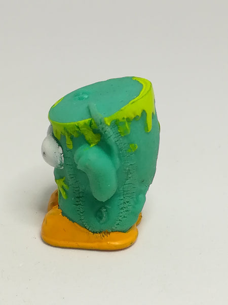 Miniature Turquoise Blue, Green & Orange Shoes Pencil Popper Monster (Miniature, suitable for printer's tray)