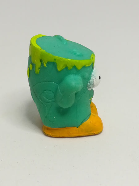 Miniature Turquoise Blue, Green & Orange Shoes Pencil Popper Monster (Miniature, suitable for printer's tray)