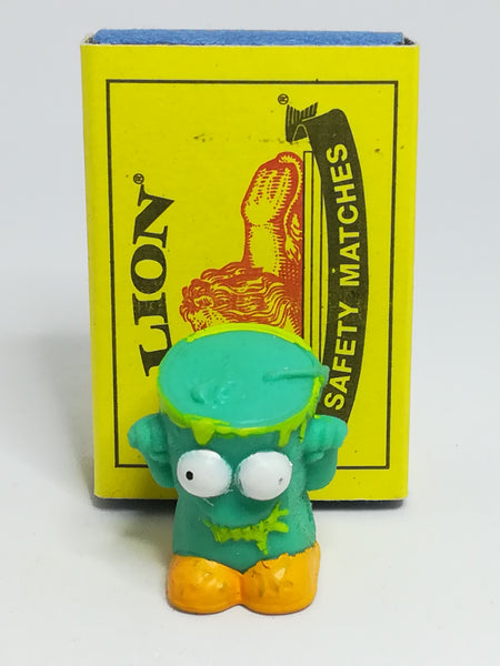 Miniature Turquoise Blue, Green & Orange Shoes Pencil Popper Monster (Miniature, suitable for printer's tray)