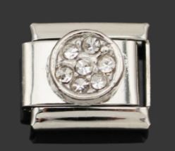 Italian Charm Diamante Ball (Fits Nomination Bracelet)