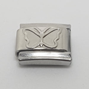 Italian Charm Butterfly (Fits Nomination Bracelet)
