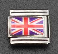Italian Charm Union Jack Flag (Fits Nomination Bracelet)