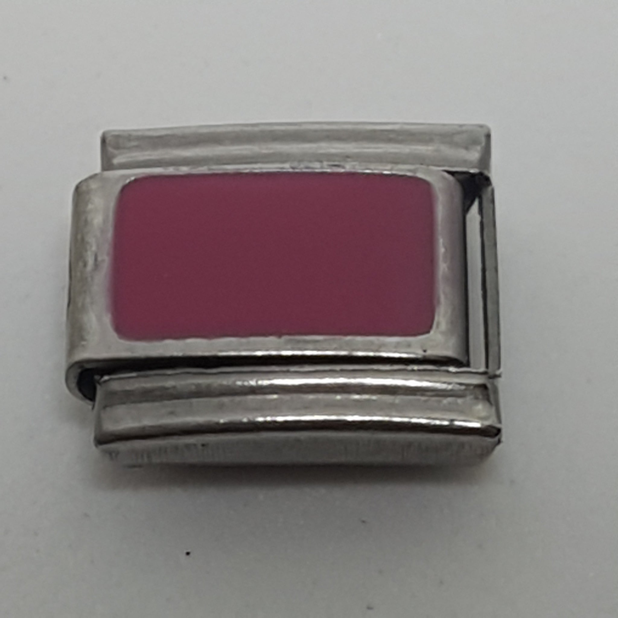 Italian Charm Fuchsia Cube Enamel (Fits Nomination Bracelet)