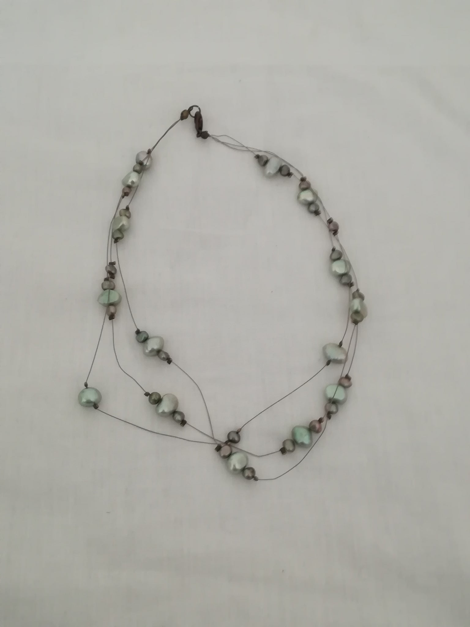 Necklace Pearl Multistrand