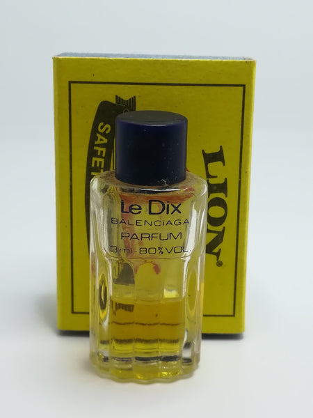 Miniature Perfume Bottle: Le Dix - Balenciaga (3ml)