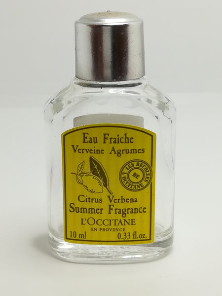 Miniature Perfume Bottle: Eau Fraiche Citrus Verbena - L'Occitane (10ml)