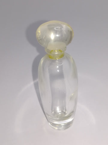 Miniature Perfume Bottle: Clear tall bottle round lid (5ml)