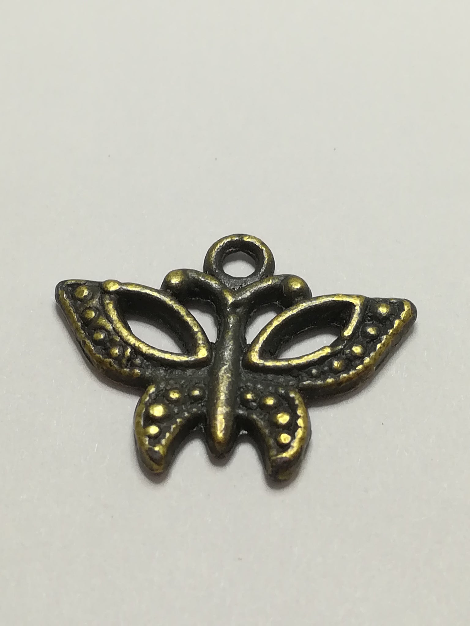Charm Dangle: 'Brass' Butterfly