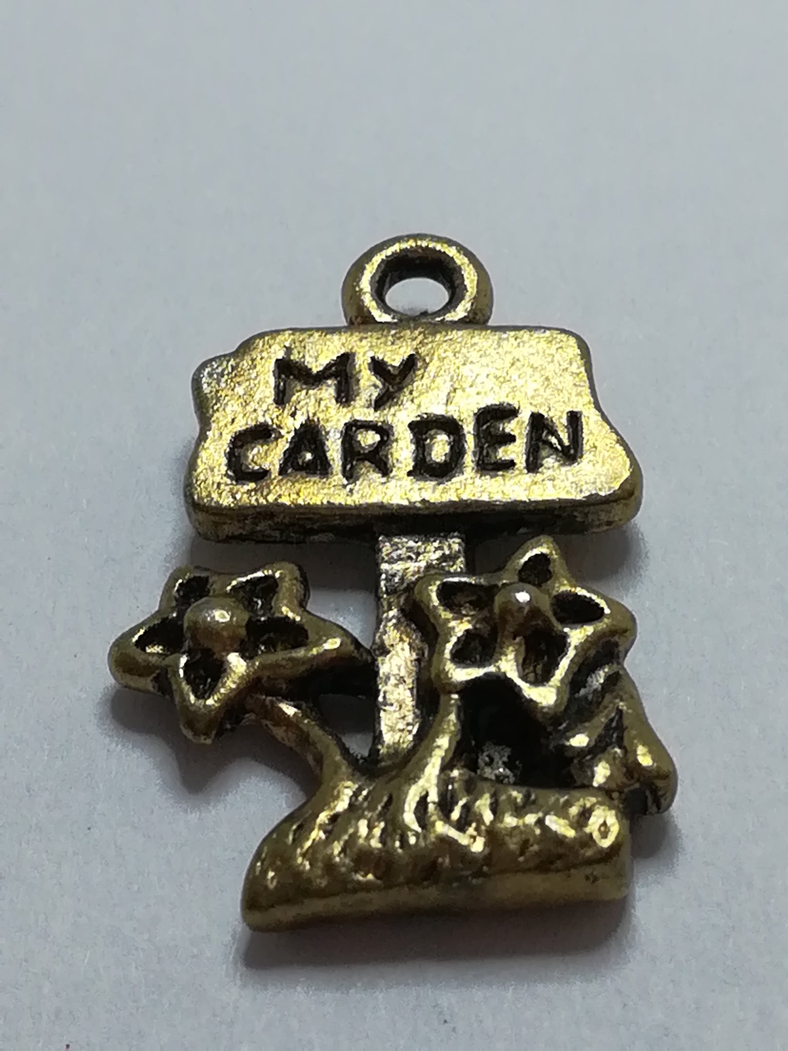 Charm Dangle: 'Gold' My Garden