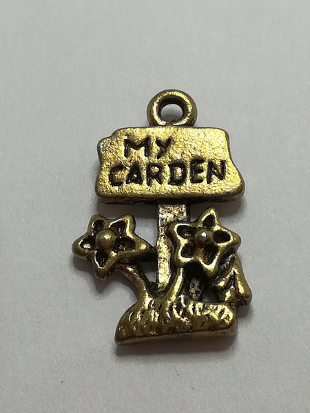 Charm Dangle: 'Gold' My Garden
