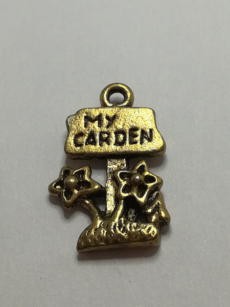 Charm Dangle: 'Gold' My Garden