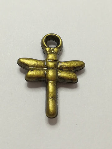 Charm Dangle: 'Brass' Dragonfly