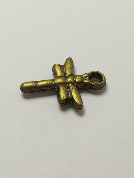 Charm Dangle: 'Brass' Dragonfly