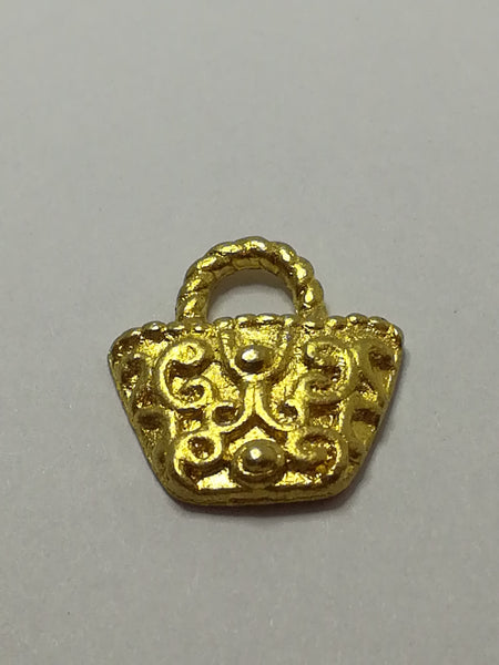 Charm Dangle: 'Gold' Purse/Handbag