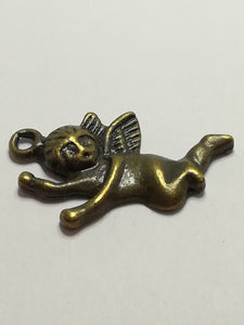 Charm Dangle: 'Brass' Angel/Cherub