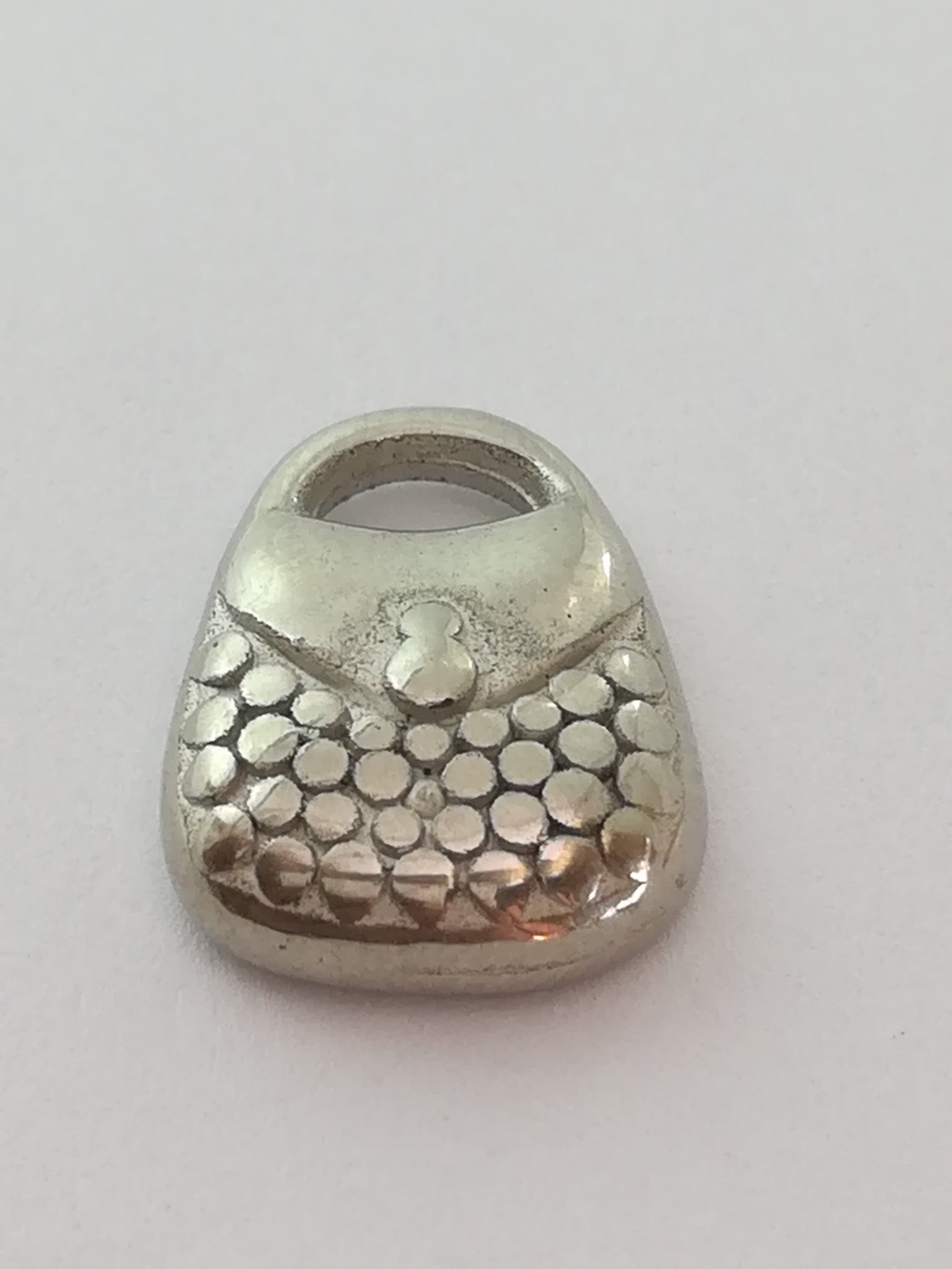 Charm Dangle: 'Silver' Purse/Handbag/Clutch