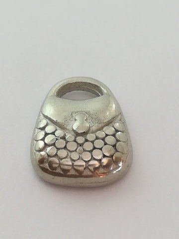 Charm Dangle: 'Silver' Purse/Handbag/Clutch