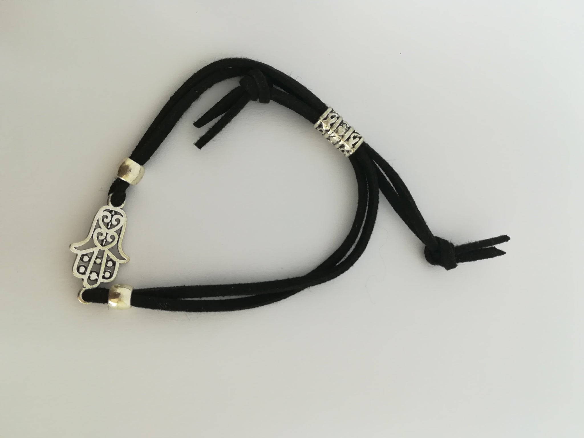 Bracelet Hamsa Hand of Fatima on Chord