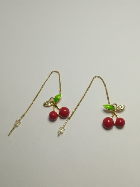 Cherry Fashion 'Gold' Threader Earrings