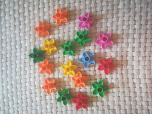 Lego DUPLO - Lot 4 (Multicoloured Flowers)