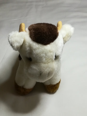 Black, White & Brown Cow Plush Toy