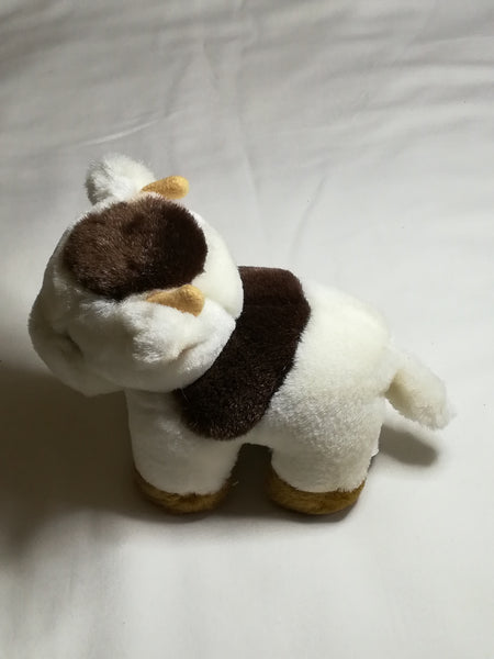 Black, White & Brown Cow Plush Toy
