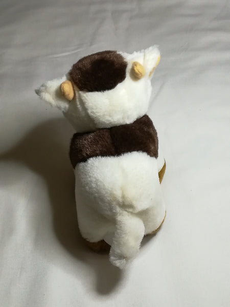 Black, White & Brown Cow Plush Toy