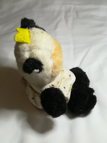 Black & White Cow with Polka Dots Dress