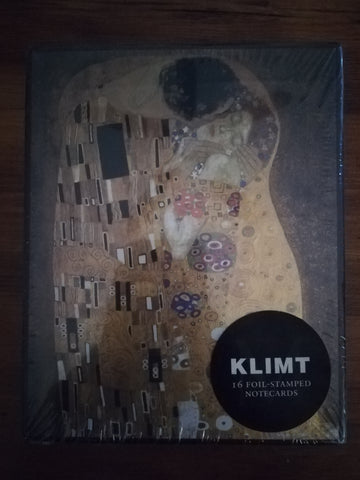 KLIMT Foil Strapped Notecards