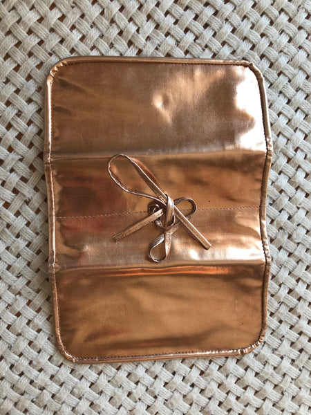 Jewellery Storage Purse (Rose Gold Colour)