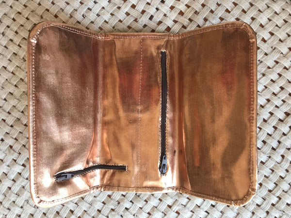 Jewellery Storage Purse (Rose Gold Colour)