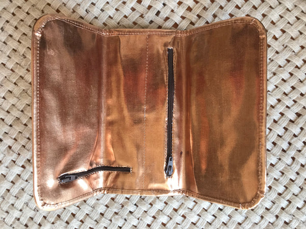 Jewellery Storage Purse (Rose Gold Colour)