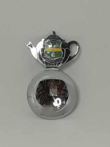 Miniature Decorative Clock Teaspoon (Silver) (Miniature, suitable for printer's tray)