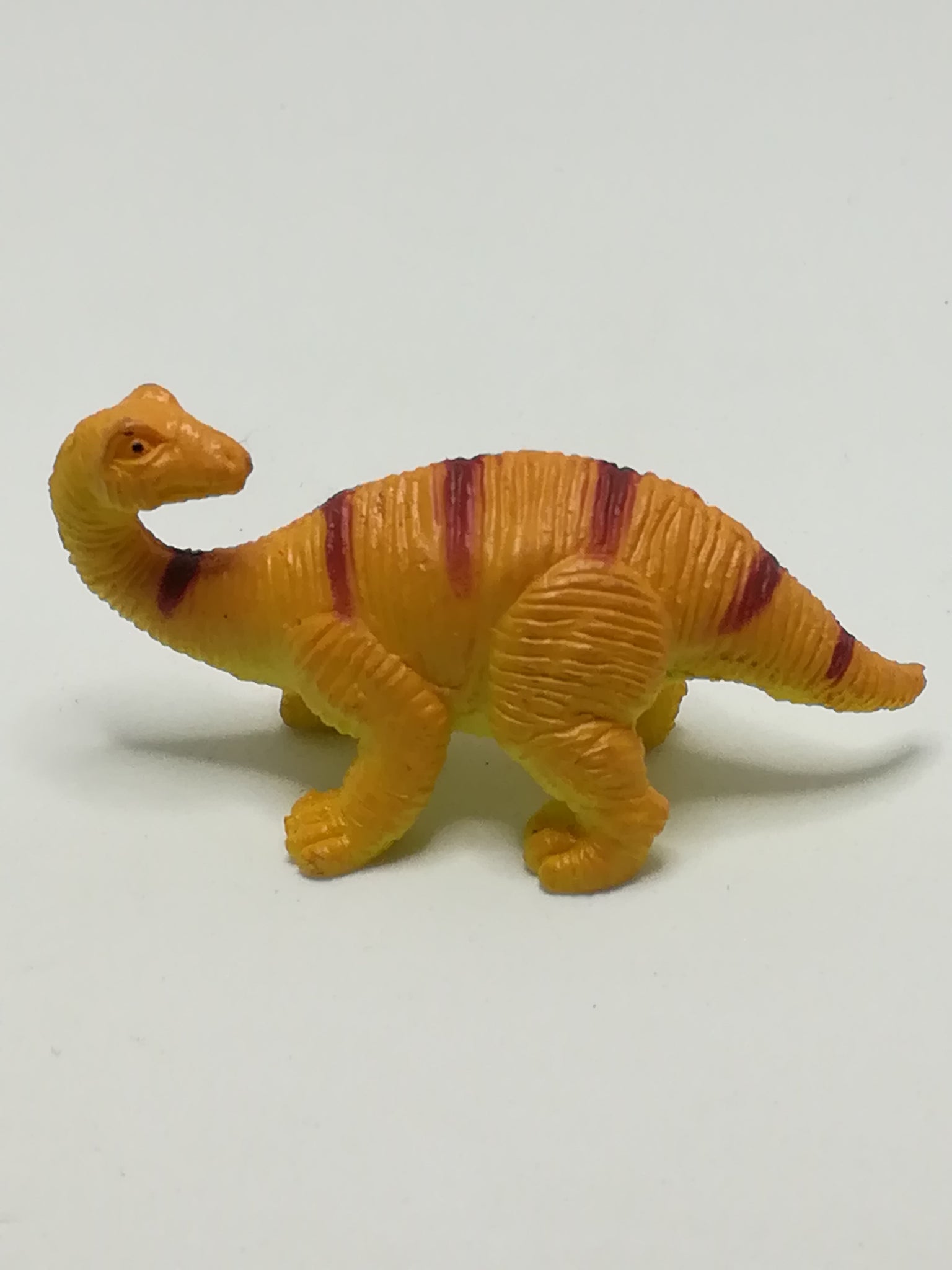 Miniature Yellow Red Stripe Apatosaurus (Miniature, suitable for printer's tray)