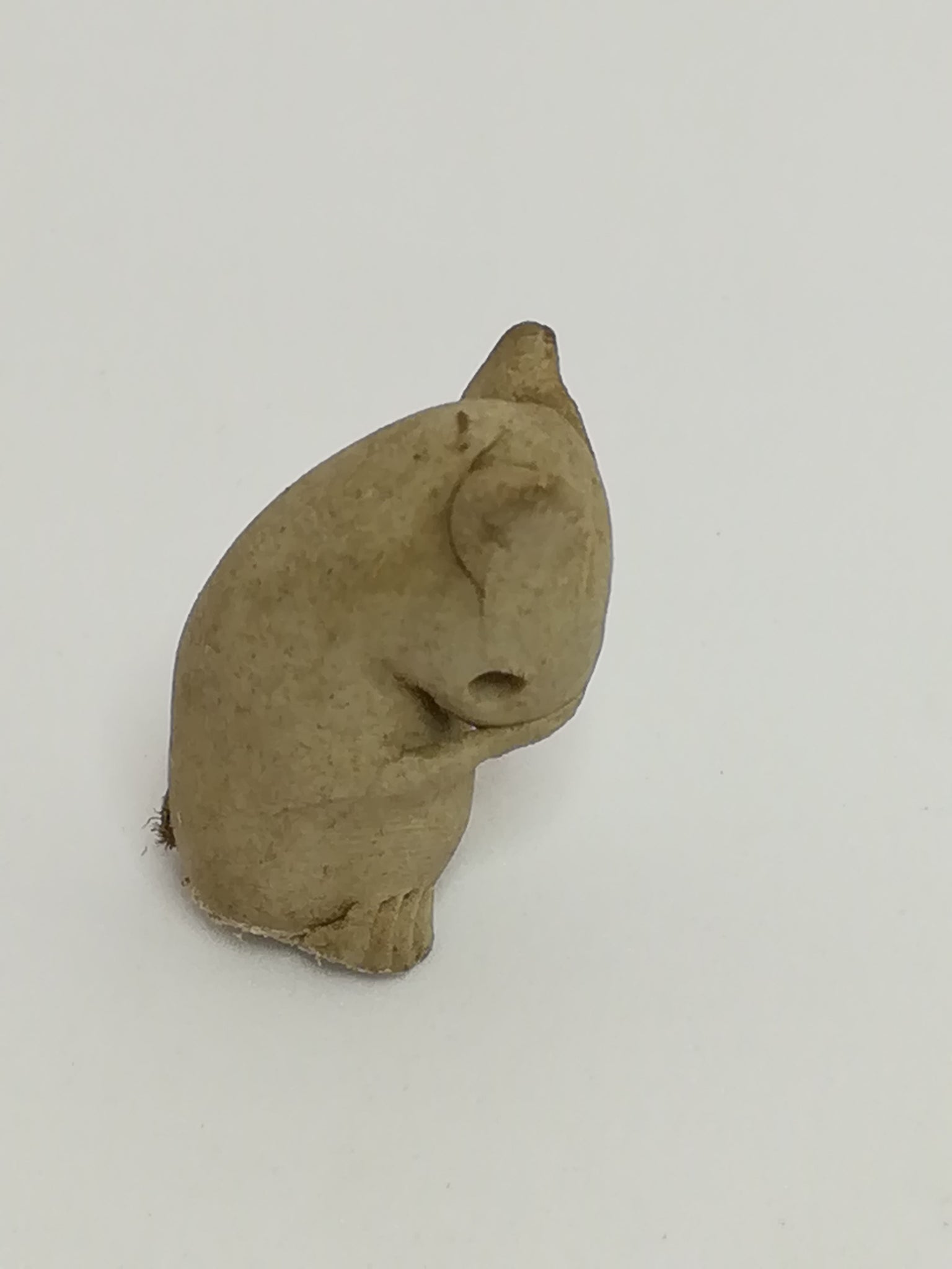 Miniature Shy Mouse Holding Its Face (Miniature, suitable for printer's tray)