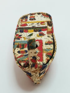 Miniature Handmade Artisan Fabric Boat (Miniature, suitable for printer's tray)