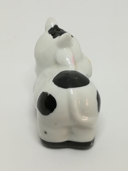 Ceramic Black & White Cow Salt & Pepper Shakers