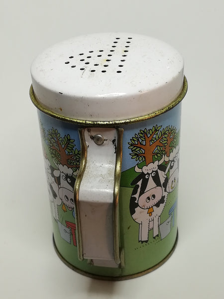 Large Aluminium Cow Salt & Pepper Shaker