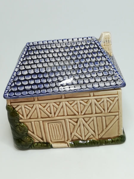 Small Ceramic House with Lid