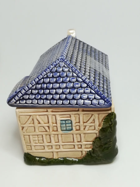 Small Ceramic House with Lid